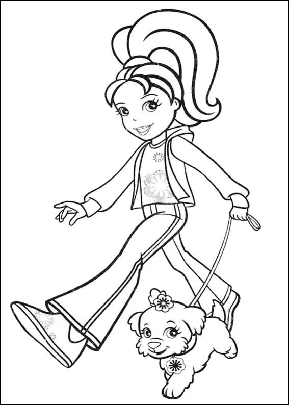 Kids-n-fun.com | Coloring page Polly Pocket Polly Pocket